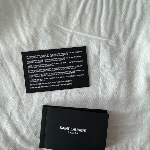 Yves Saint Laurent, YSL letter heel, YSL Opyum 110 Heels in Glitter/Black - Picture 14 of 15